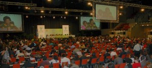 The main plenary at COP17 in Durban